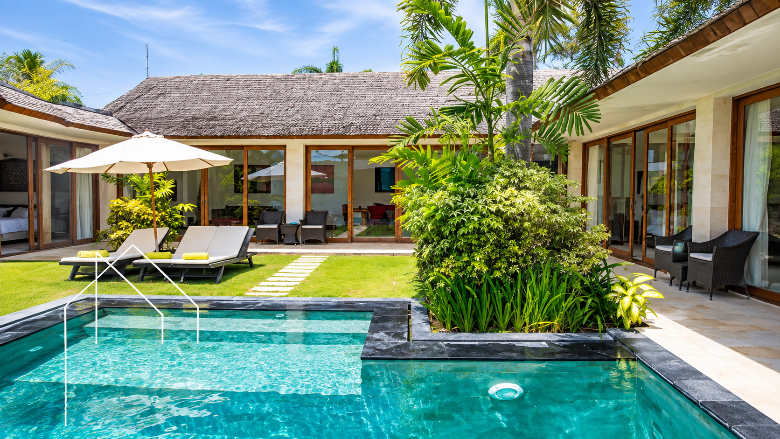Bali luxury villa pool